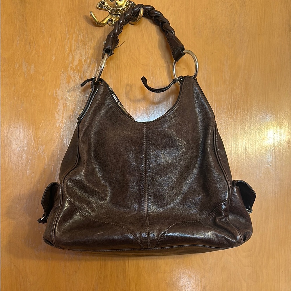 Brown Leather Francesco Biasia Women's Bag